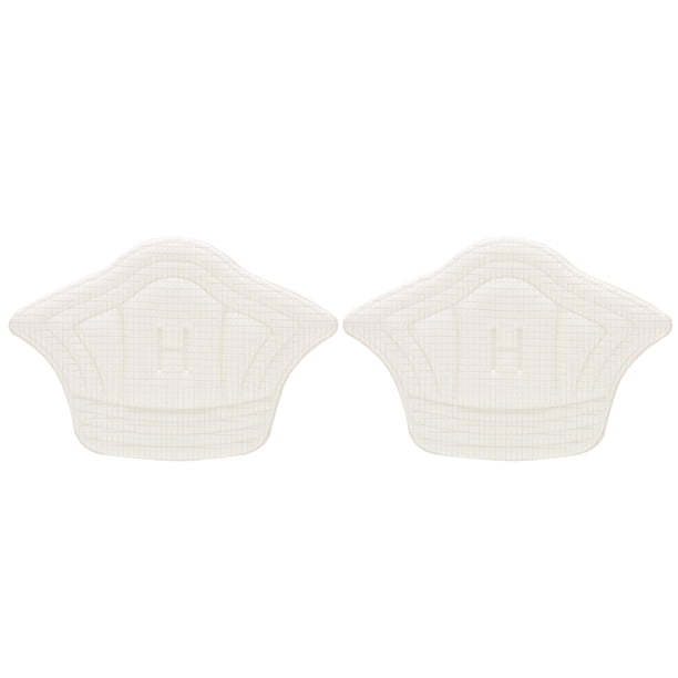 Almohadillas autoadhesivas para el talón, antideslizantes, para el cuidado de los pies (blancas)