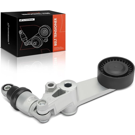 A-Premium Belt Tensioner Assembly with Pulley Compatible with Chevrolet Prizm 1998-2002 Pontiac Vibe 2003-2008 Toyota Corolla 1998-2008 L4 1.8L