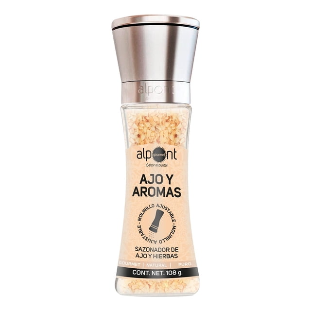 Alpont Gourmet Molinillo Ajo Y Aromas 108 G