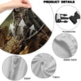 thumbnail image 7 of SCRAWLGOD Camo Hunting Forest Wolf Print 4 Pieces Gaming Chair Covers for Cats Breathable Rotating Gaming Chair Protector Computer Chair Seat Slipcovers with Armrest Covers, 7 of 7