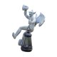 thumbnail image 5 of Estatua de jardín escultura de gárgola con figuras de monstruos de luz solar decoración al aire libre Gris, 5 of 8