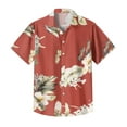 thumbnail image 3 of Yiaimeir Men's Vintage Hawaiian Shirt Short Sleeve Summer Beach Shirt Men Clothing,Size M-4XL, 3 of 4
