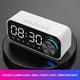 thumbnail image 4 of Fiudx Espejo Inteligente con Altavoz Bluetooth, Diseño de Mini Reloj, Brillo Ajustable, Subwoofer y Luz Nocturna, Decoración Multifuncional para El Hogar, Control Por Aplicación, Tamaño Portátil: 14,, 4 of 6