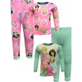 thumbnail image 2 of American Marketing Enterprises INC Girls Disney Princess Jasmine Ariel Rapunzel 4 Pc Cotton Toddler Pajama (2T), 2 of 2