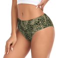 thumbnail image 2 of Balery Green Snake Skin Ropa Interior de Algodón para Mujer con Dibujo – Braguitas Cómodas y Elásticas, Estilo Clásico-Large, 2 of 6