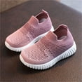 thumbnail image 2 of Huanglei Toddler Boys Girls Sneaker Slip On Shoes Kids Lightweight Breathable Walking Shoes, 2 of 4