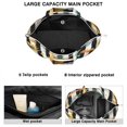 thumbnail image 2 of Sunflower Women's Large Weekend Travel Bag Moving Canvas Handbag Thick Double Layer Beach Weekend Travel Unisex Hospital Maternity Delivery with Toiletry Waterproof, 2 of 5