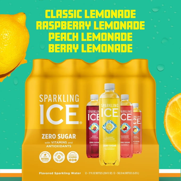Sparkling Ice Lemonade Variety Pack, 12 Bottles photo 2