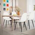 thumbnail image 2 of Set de 4 Sillas Comedor Cómodas, Color Beige, 2 of 8