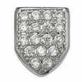 thumbnail image 4 of Single Tooth Grill Punk Hip Hop Plated Grillz Cap Grillz Rhinestone Teeth Grillz, 4 of 10