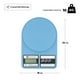 thumbnail image 2 of Báscula Digital Gramera 10kg Cocina Repostería Precisión Color Azul Claro, 2 of 6
