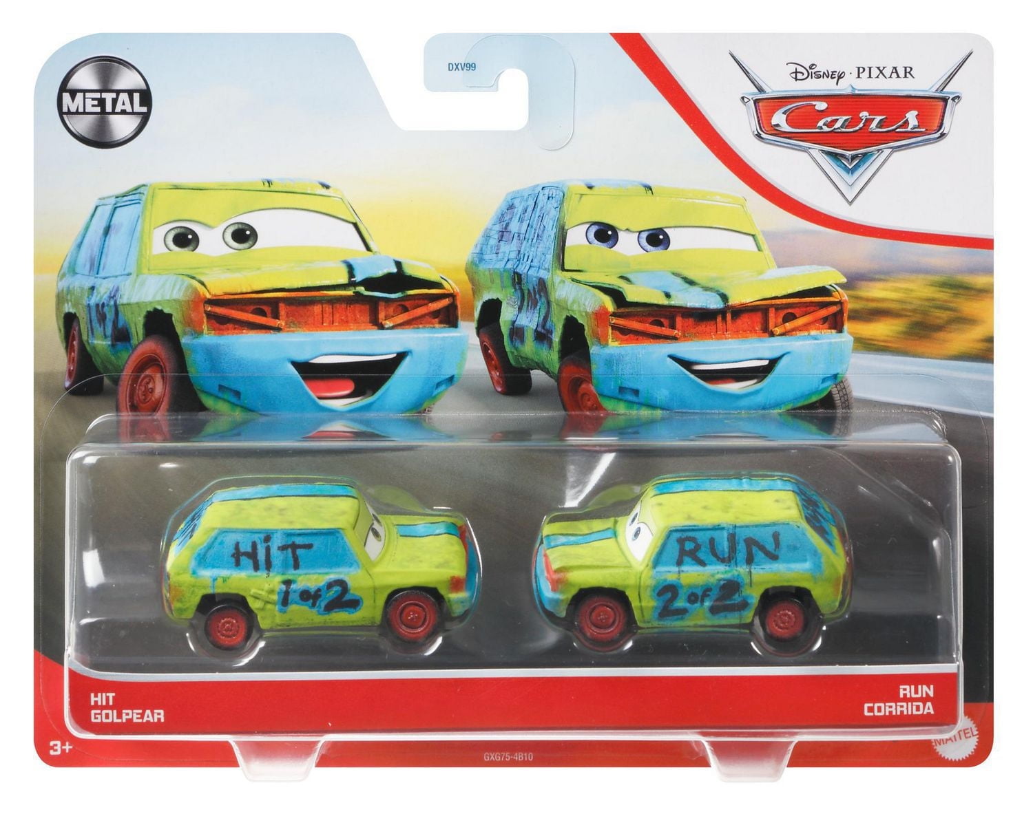 Cars 2-Pack Hit & Run Vehicles - Walmart.ca
