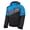 BLACK/GREY/BLUE, variant on Katahdin Gear Recon Jacket Mens, Black/Grey/Orange - Large