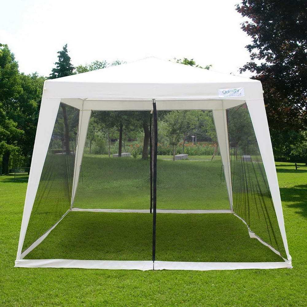 Quictent 10x8ft Outdoor Canopy Gazebo Party Wedding Tent Screen House