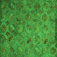 thumbnail image 1 of Ahgly Company Indoor Square Abstract Green Contemporary Area Rugs, 7' Square, 1 of 1