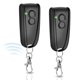 thumbnail image 1 of 2pcs 433.92MHz Remote Control for Garage Door Opener, 2 Channels Handheld Transmitter for RSC2, RSE2, 1 of 5