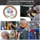 thumbnail image 5 of Juego de manómetros de colector AC/HVAC de 3 vías Manómetro de refrigeración de alta/baja presión, 5 of 8