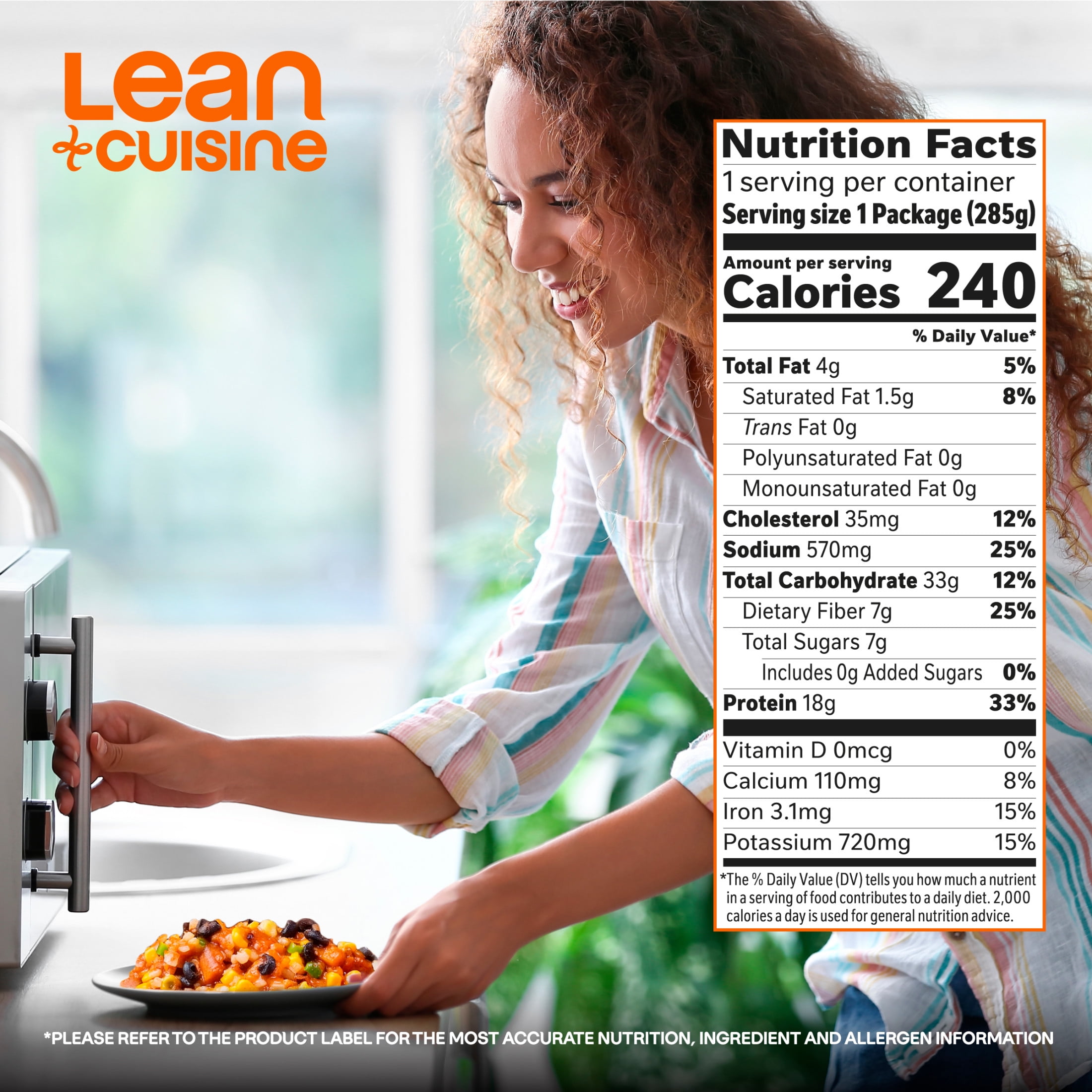 Lean Cuisine Southwest-Style Chicken Bowl, Frozen Meal Balance Bowl,  10 oz