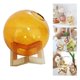 thumbnail image 2 of Florero creativo con soporte Adornos de escritorio Soporte para plantas esférico Amarillo Zulema Jarrón esférico, 2 of 7