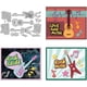 thumbnail image 1 of Troqueles de corte de guitarra, troqueles de palabras de música rock, troqueles de metal, plantillas de repujado, troqueles de plantilla., 1 of 9