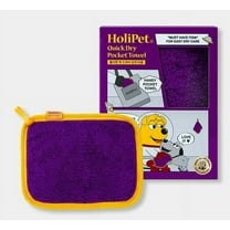 Quick Dry Pocket Size Towel for Dogs and Cats, Compact, Ultra-Absorbent Towel, Ultra-Fine Microfiber Dog Towel