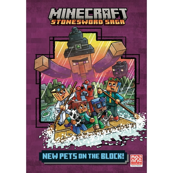 Minecraft Stonesword Saga New Pets on the Block! (Minecraft Stonesword Saga #3), (Hardcover)