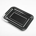 thumbnail image 5 of Stainless Steel Rectangle Baking Sheet Pan For Toaster Oven Cookie Baking 27*20*2Cm YIWEI, 5 of 9