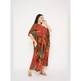thumbnail image 4 of Oussum Women'S Plus Size Caftan Dress Long Maxi Kaftan Loungewear, Size Fit 1X-3X, 4 of 8