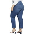 thumbnail image 2 of NYDJ womens  Plus Bootcut Desire Ankle Crop Jean, 28W, 2 of 3