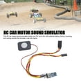 thumbnail image 3 of Simulador De Sonido De Motor De Coche RC, Efecto De Sonido Realista, Control Remoto, Módulo De Simulación De Sonido De Coche Para 1/24 1/18 RC Crawler Versión De Gasolina, 3 of 7