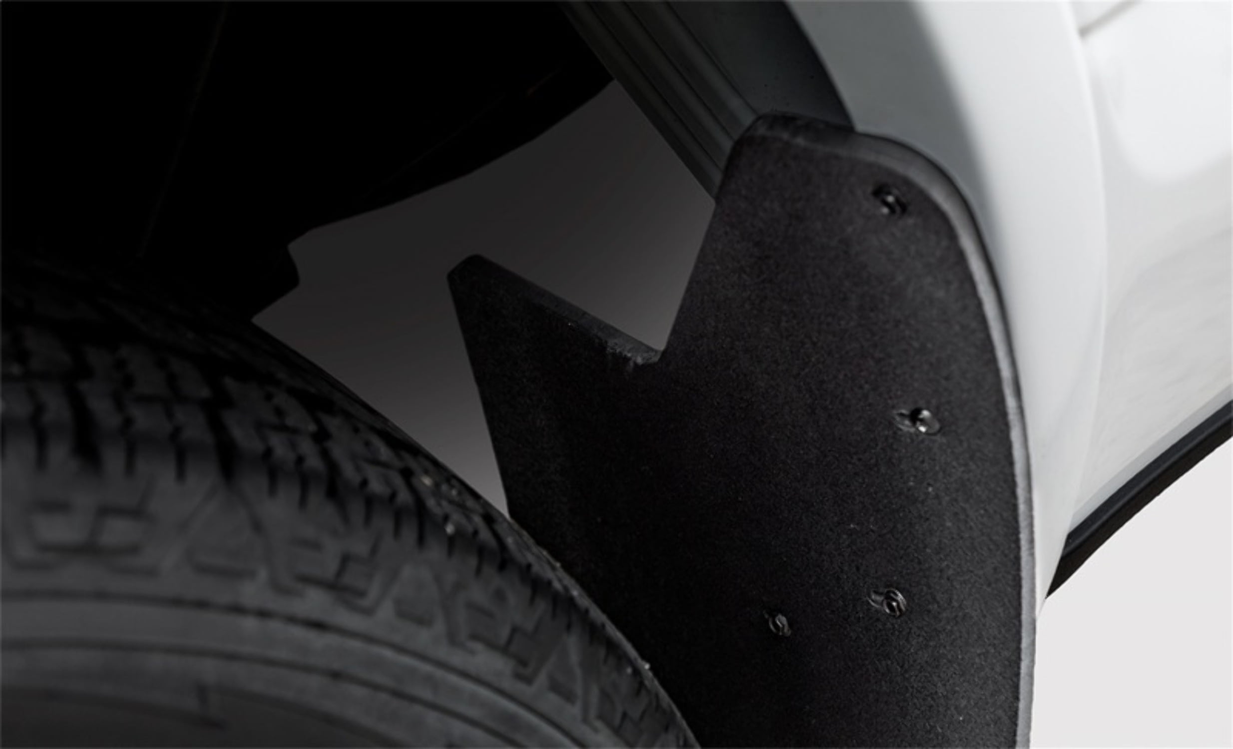 Access ROCKSTAR 2021+ Ford F-150 (Excl. Raptor) 12in W x 20in L Splash Guard - w/ Trim Plates - E101004209