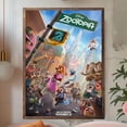 thumbnail image 2 of Zootopia 2 Disney Movie Kids Room Decor poster Wall Art Decor 8x12 UNFRAMED, 2 of 3