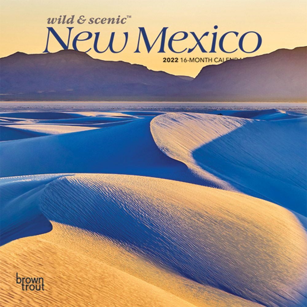New Mexico Wild And Scenic 2022 Mini Wall Calendar - Walmart.com