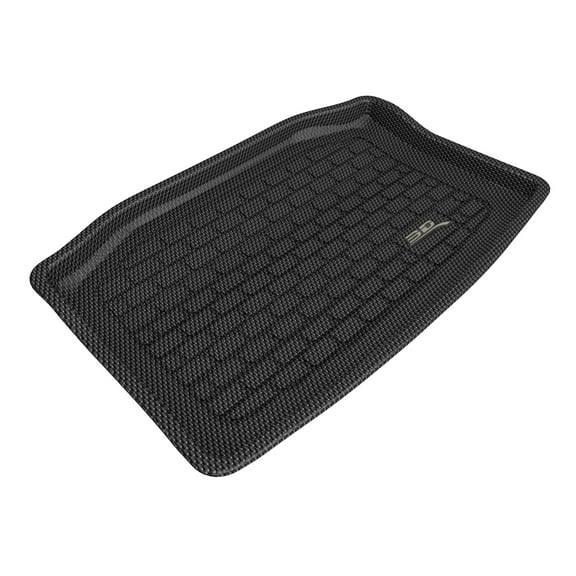 3D MAXpider Custom Fit Kagu Cargo Liner (Black) Compatible with Tesla Model X 6-Seat & 7-Seat 2016-2021 (w/o Center Console) - Cargo Liner (Fits Behind R2 ; R3 Seatbacks Must Be Folded Down)