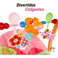 thumbnail image 4 of Silla Mecedora Ergonómica Para Bebé + Estante Para Juguetes Rosa, 4 of 5