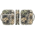 thumbnail image 2 of Xixirimido Forest Camo Print Bible Cover Case Large Quilted Bible Carrying Case with Handles & Bookmarks Bible Study Supplies & Accessories Christian Gifts for Church, 2 of 7