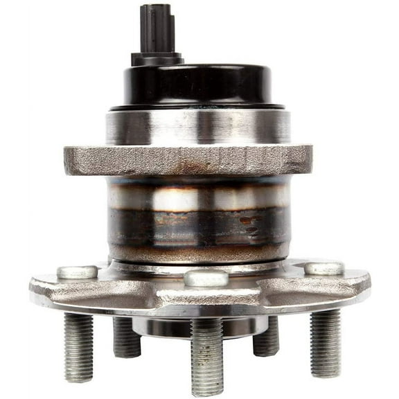SCITOO 512403 New Rear Wheel Bearing Hub fit 2009-2014 for Toyota Corolla 2009-2010 for Pontiac Vibe 5 Lugs Axle Hub Assembly Kit W/ABS 1 Pack