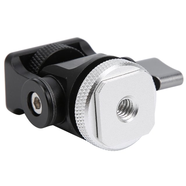 Ball Head, Multifunctional 180° Tilt Angle Adjustment 360 Degree Rotatable Monitor Bracket, For Flashes Monitors