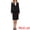 Black, variant on DARING DIVA Women's 2 Pcs Skirt Suit Business Work Blazers and Pencil Skirts S Pink