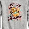 thumbnail image 3 of SpongeBob SquarePants - Feelin Fineapple - Toddler & Youth Crewneck Fleece Sweatshirt, 3 of 6