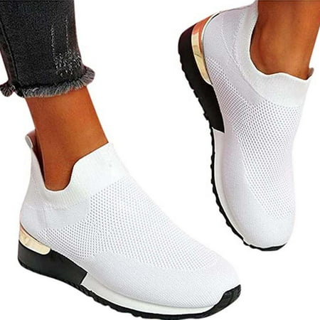 

Women s Walking Shoes Sock Sneakers Mesh Anti-Slip Girls Shoes