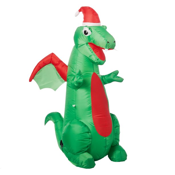 Holiday Time Yard Inflatables Dragon, 3.5 ft
