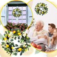 thumbnail image 2 of Clearance! Window Atmosphere Decoration Simulation And Garland Decoration Easter Door Hydrangea Home Decor, 2 of 9
