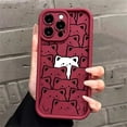 thumbnail image 3 of Funda para Iphone 11 12 13 14 15 Pro Max 7 8 SE 2022 XR X XS Max 12 Mini funda suave pareja Linda protección completa, 3 of 5