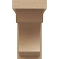 thumbnail image 2 of 6"W x 12"D x 12"H Classic Emerson Rough Cedar Woodgrain TimberThane Corbel, Primed Tan, 2 of 6