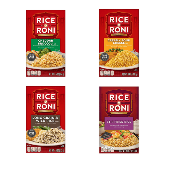Rice-A-Roni 8-Box Variety Pack – Flavorful Rice & Pasta Sides