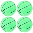 thumbnail image 1 of 1 Set of Plastic Glow In The Dark Basketball Children Training Basketball with Inflator, 1 of 1
