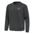thumbnail image 2 of Men's Antigua Pewter Montreal Canadiens Relevant Lightweight Pullover Sweatshirt, 2 of 3