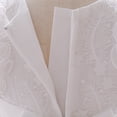 thumbnail image 5 of Tiijoy Newborn Girls Ruffle Flutter Sleeve Lace Dress Wedding Pageant Party Formal Gown, Sizes 0-6M, 5 of 7