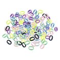 thumbnail image 1 of 300 anillos de cadena de acrílico de enlace rápido ovalados para collar y retenedor de gafas estilo E, 1 of 5